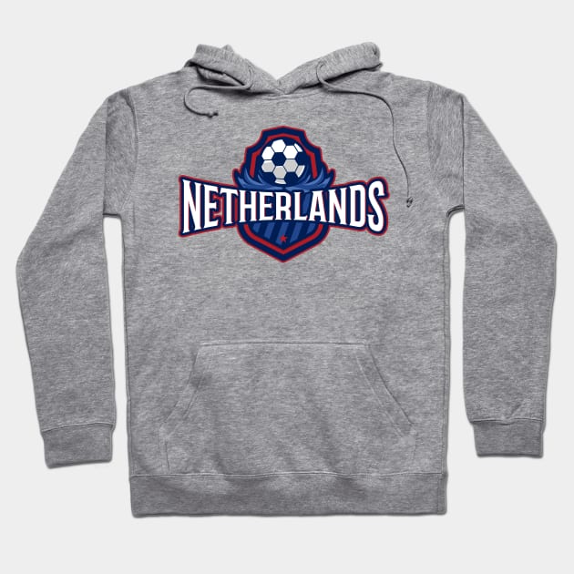 Netherlands Soccer Hoodie by Ruffeli